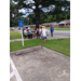 A group of people outside at the Back to School Bash for the Enfield Community.