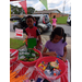 Kids getting school supplies in Gaston.